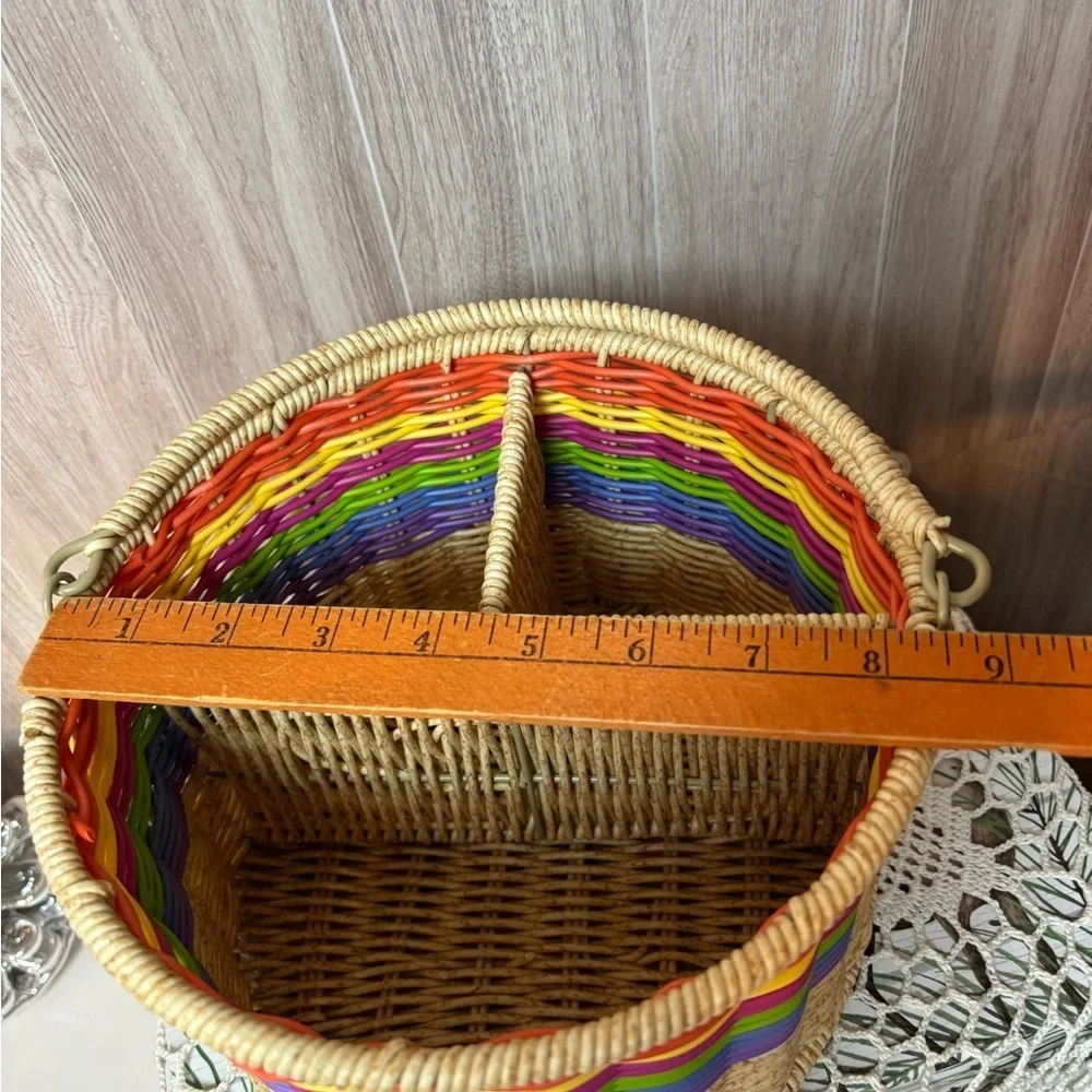 Nautica Home Resin Wicker Serveware Collection Basket
